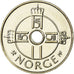 Coin, Norway, Harald V, Krone, 2005, MS(63), Copper-nickel, KM:462