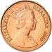 Coin, Gibraltar, Elizabeth II, Penny, 2009, MS(63), Copper Plated Steel, KM:1079