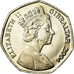 Coin, Gibraltar, Elizabeth II, 50 Pence, 2004, Pobjoy Mint, MS(63)