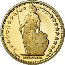 Coin, Switzerland, 1/2 Franc, 2008, Bern, Proof, MS(65-70), Copper-nickel