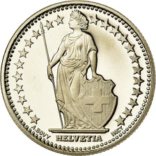Coin, Switzerland, 1/2 Franc, 2008, Bern, Proof, MS(65-70), Copper-nickel