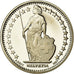 Coin, Switzerland, 1/2 Franc, 2008, Bern, Proof, MS(65-70), Copper-nickel