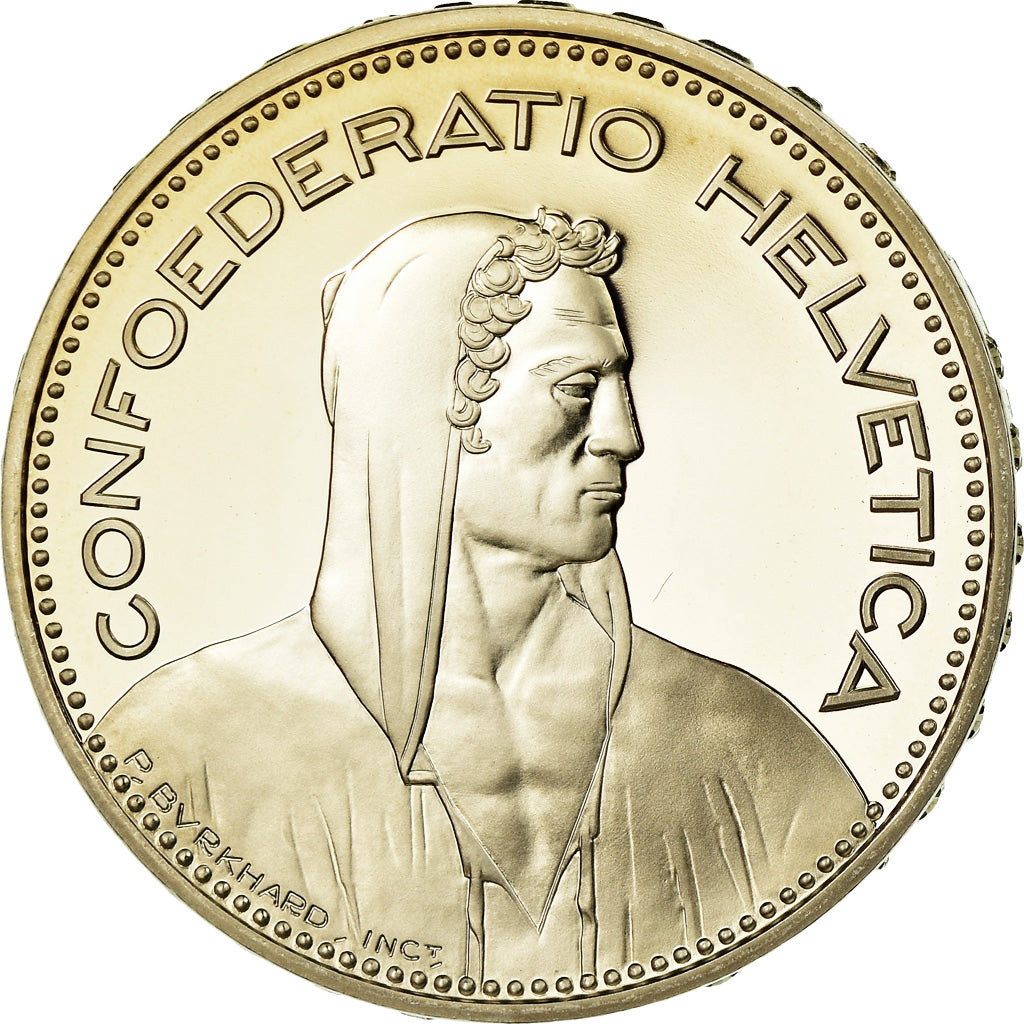 Coin, Switzerland, 5 Francs, 2008, Bern, Proof, MS(65-70), Copper-nickel