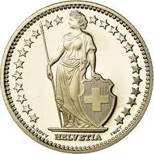 Coin, Switzerland, Franc, 2012, Bern, Proof, MS(65-70), Copper-nickel, KM:24a.3