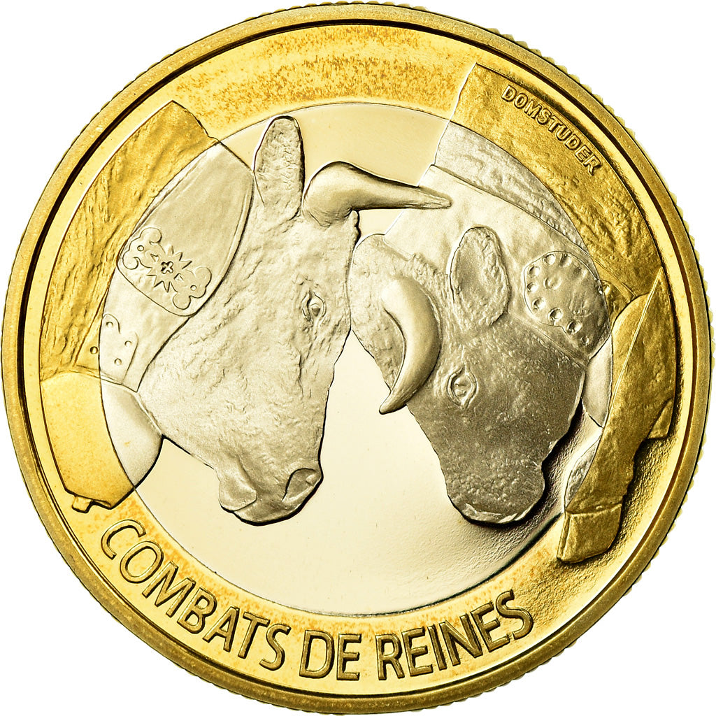 Monnaie, Suisse, 10 Francs, 2012, Bern, Proof, FDC, Bi-Metallic, KM:142