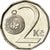 Coin, Czech Republic, 2 Koruny, 2010, EF(40-45), Nickel plated steel, KM:9