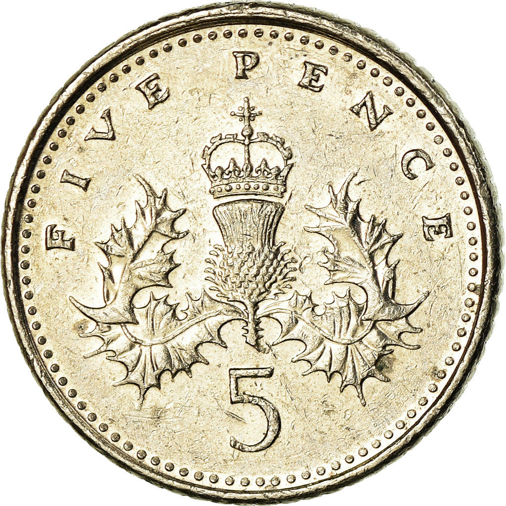Münze, Großbritannien, Elizabeth II, 5 Pence, 2003, SS, Copper-nickel, KM:988