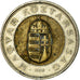 Moneta, Węgry, 100 Forint, 1996, Budapest, VF(30-35), Bimetaliczny, KM:721