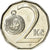 Moneta, Repubblica Ceca, 2 Koruny, 2011, BB, Acciaio placcato nichel, KM:9