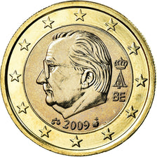 Belgium, Euro, 2009, MS(63), Bi-Metallic, KM:280