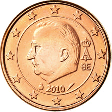 Belgium, Euro Cent, 2010, MS(63), Copper Plated Steel, KM:274