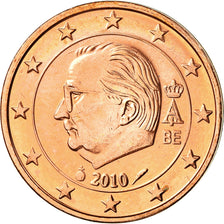 Belgium, 2 Euro Cent, 2010, MS(63), Copper Plated Steel, KM:275