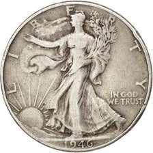 UNITED STATES, Walking Liberty Half Dollar, Half Dollar, 1946, U.S. Mint, KM...