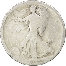 UNITED STATES, Walking Liberty Half Dollar, Half Dollar, 1917, U.S. Mint, KM...