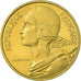 Moeda, França, Marianne, 10 Centimes, 1978, Paris, MS(65-70), Alumínio-Bronze