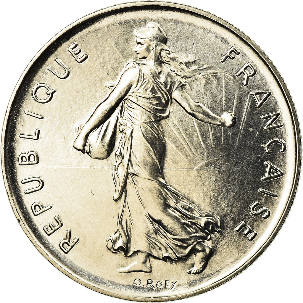 Coin, France, Semeuse, 5 Francs, 1978, Paris, MS(65-70), Nickel Clad