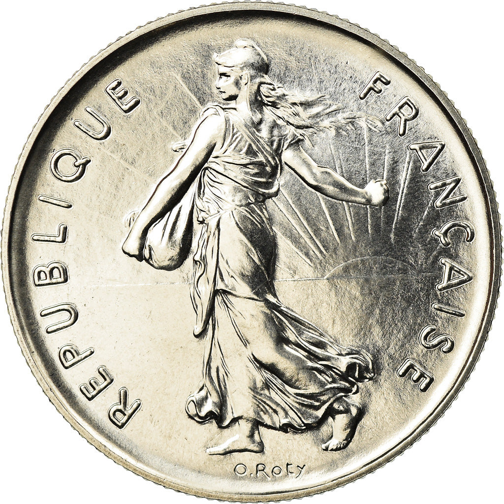 Coin, France, Semeuse, 5 Francs, 1980, Paris, MS(65-70), Nickel Clad
