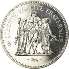 Coin, France, Hercule, 50 Francs, 1976, Paris, MS(65-70), Silver, KM:941.1