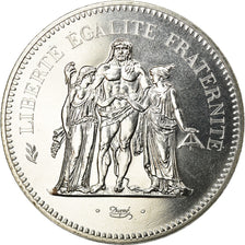 Coin, France, Hercule, 50 Francs, 1977, Paris, MS(65-70), Silver, KM:941.1