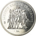 Coin, France, Hercule, 50 Francs, 1977, Paris, MS(65-70), Silver, KM:941.1
