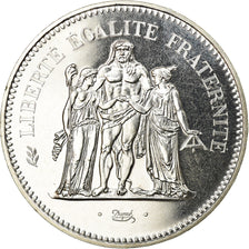 Coin, France, Hercule, 50 Francs, 1980, Paris, MS(65-70), Silver, KM:941.1