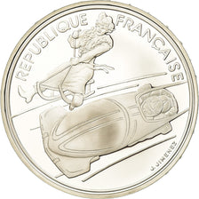 Monnaie, France, albertville 92, 100 Francs, 1990, Proof, SPL, Argent