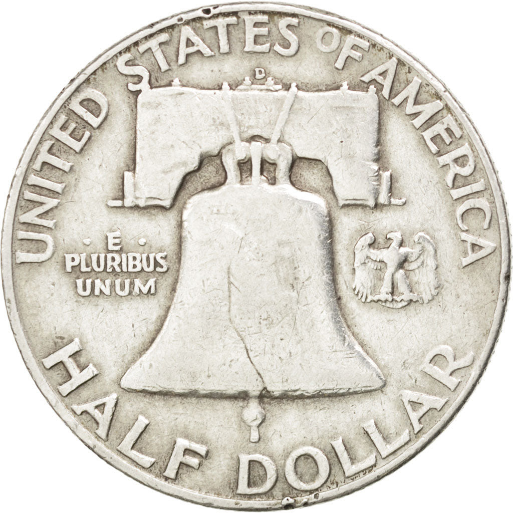 Stati Uniti, Franklin Half Dollar, Half Dollar, 1953, U.S. Mint, Denver, MB,...