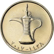 Moneta, Emirati Arabi Uniti, Dirham, 2007, British Royal Mint, SPL, Rame-nichel