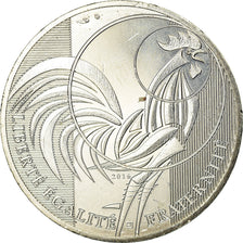Francia, 10 Euro, Coq, 2016, SPL, Argento