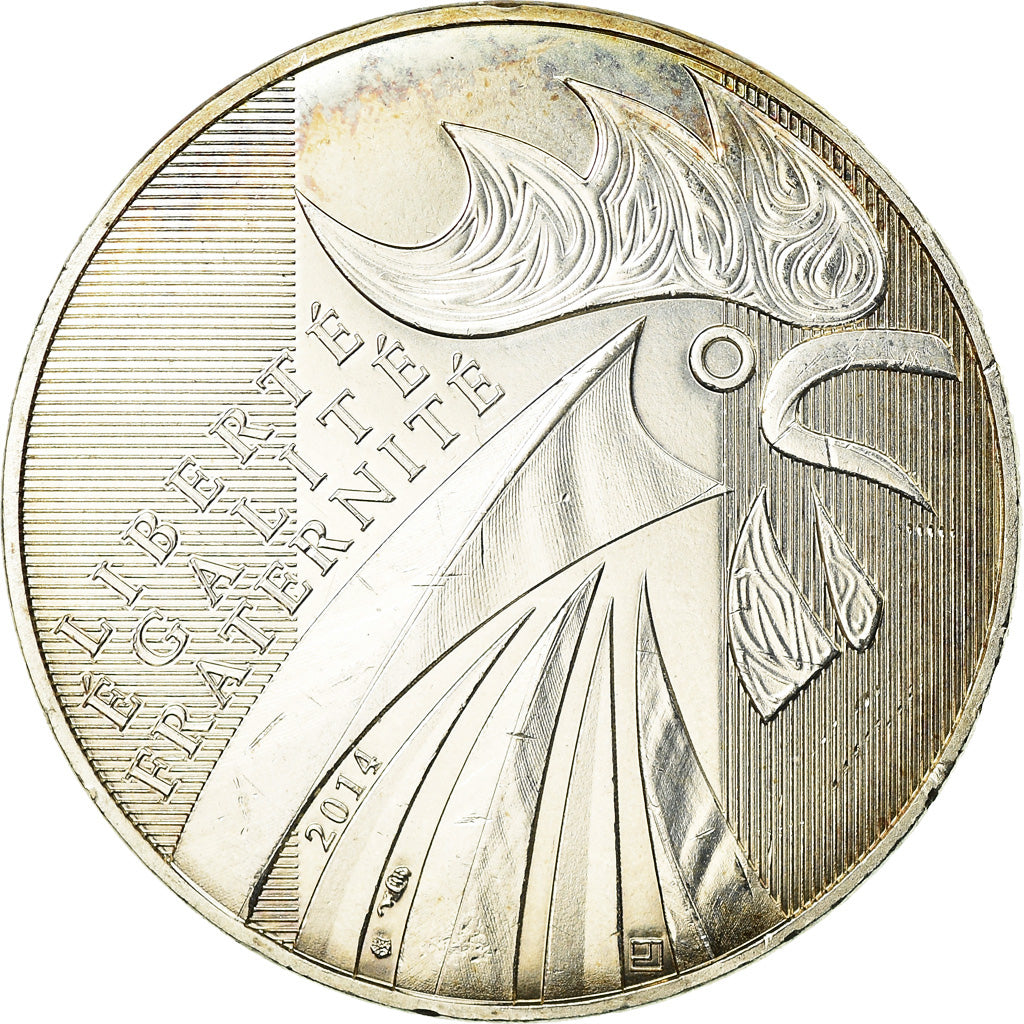 France, 10 Euro, 2014, SPL, Argent