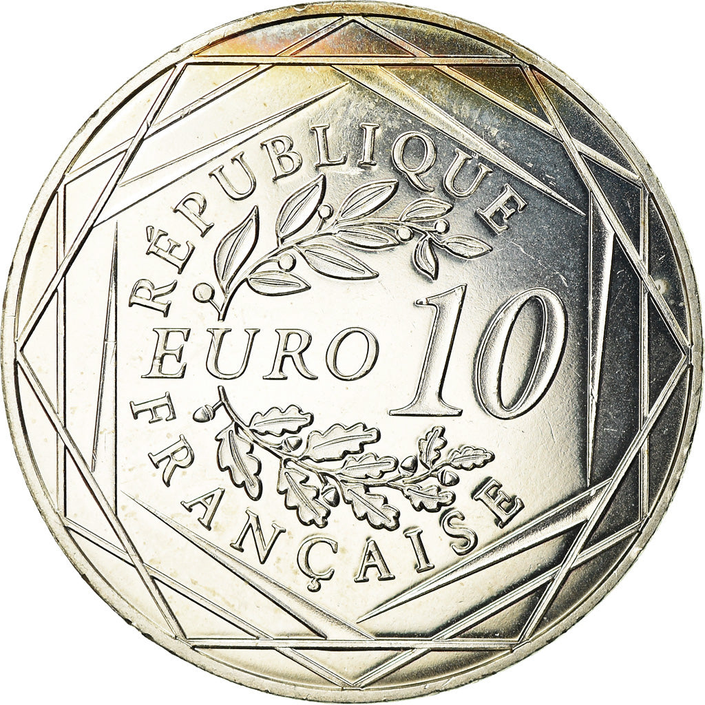 France, 10 Euro, 2014, SPL, Argent