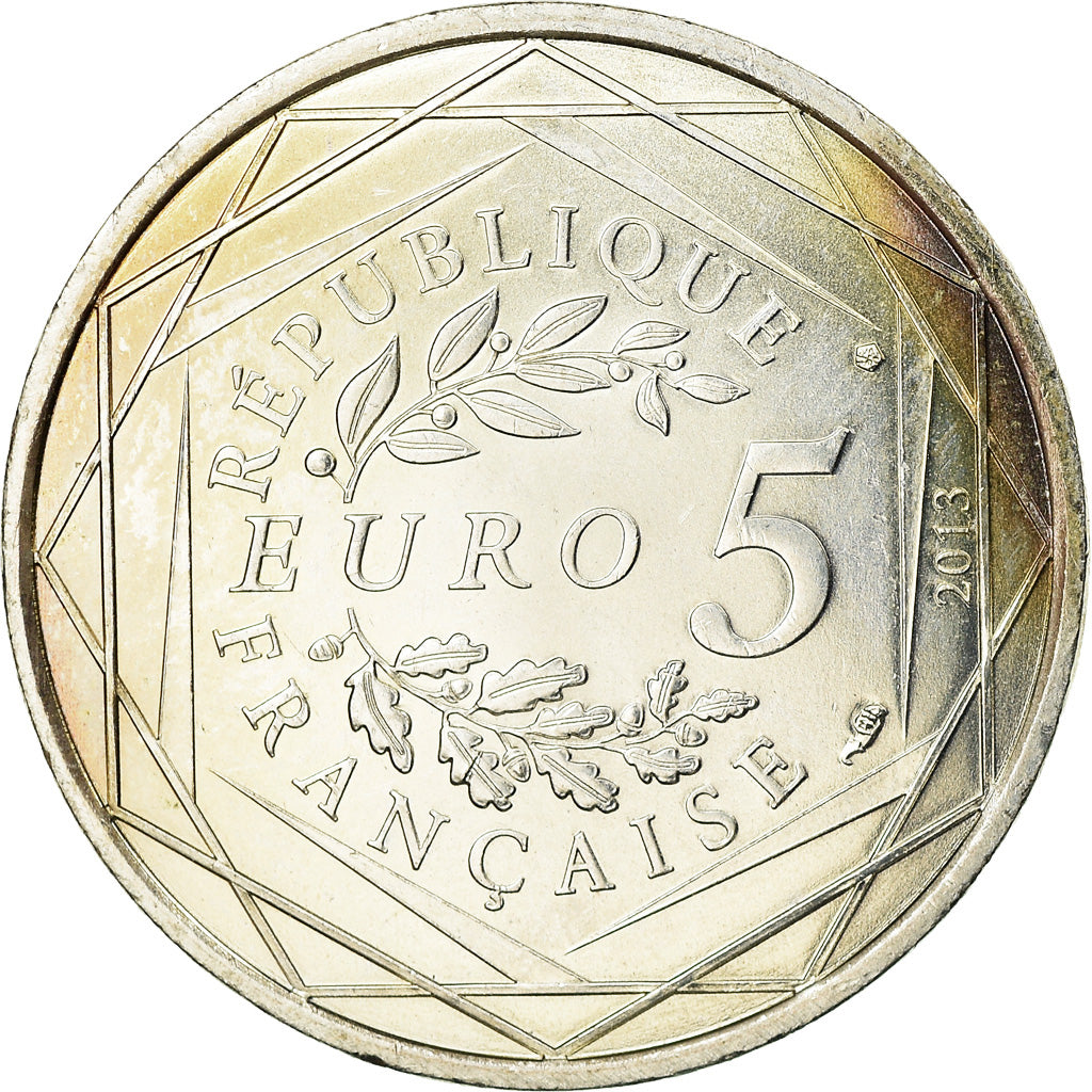 France, 5 Euro, Egalité, 2013, SUP, Argent, Gadoury:EU646