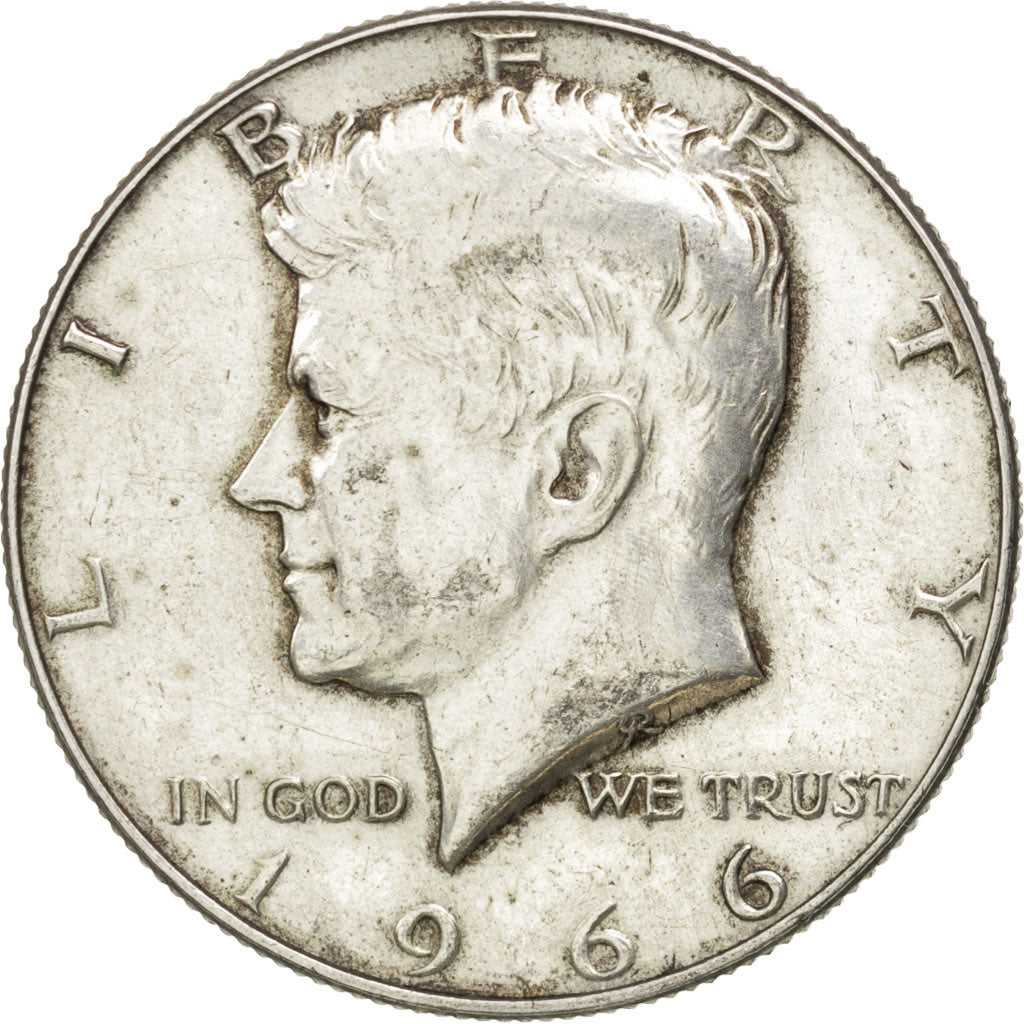 UNITED STATES, Kennedy Half Dollar, Half Dollar, 1966, U.S. Mint, KM #202a,...