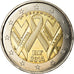 France, 2 Euro, Sida, 2014, MS(63), Bi-Metallic