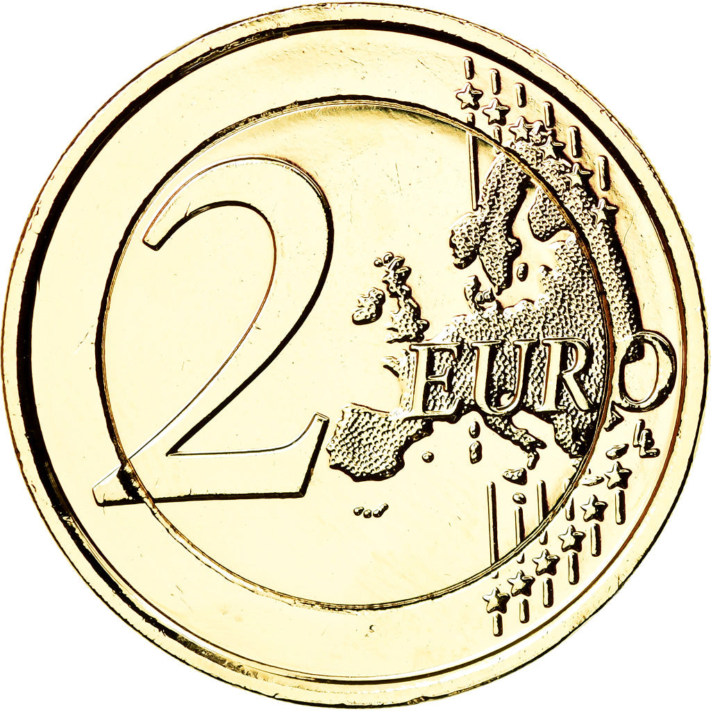 Belgium, 2 Euro, The Great War Centenary, 2014, MS(63), Gold plated