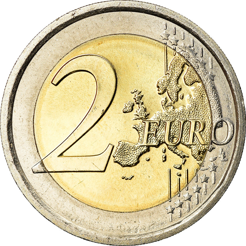 San Marino, 2 Euro, 2011, MS(63), Bi-Metallic, KM:486
