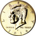 Coin, United States, Half Dollar, 2014, Denver, MS(63), Gold plated