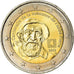 France, 2 Euro, Abbé Pierre, 2012, MS(63), Bi-Metallic, KM:1894