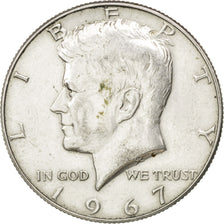 UNITED STATES, Kennedy Half Dollar, Half Dollar, 1967, U.S. Mint, KM #202a,...