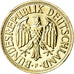 Coin, GERMANY - FEDERAL REPUBLIC, Mark, 1957, Stuttgart, MS(63), Gold plated