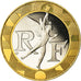 Munten, Frankrijk, Génie, 10 Francs, 1998, Paris, Proof, FDC, Aluminum-Bronze