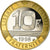 Munten, Frankrijk, Génie, 10 Francs, 1998, Paris, Proof, FDC, Aluminum-Bronze