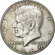 UNITED STATES, Kennedy Half Dollar, Half Dollar, 1969, U.S. Mint, KM #202a,...