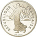 France, Semeuse, 1/2 Franc, PROOF 1998, Paris, MS(65-70), Nickel, KM:931.2