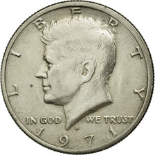 Moneta, Stati Uniti, Kennedy Half Dollar, Half Dollar, 1971, U.S. Mint, Denver