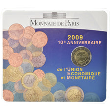 France, 2 Euro, EMU, 2009, MS(65-70), Bi-Metallic, KM:1590