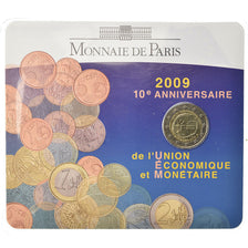 France, 2 Euro, EMU, 2009, FDC, Bi-Metallic, KM:1590
