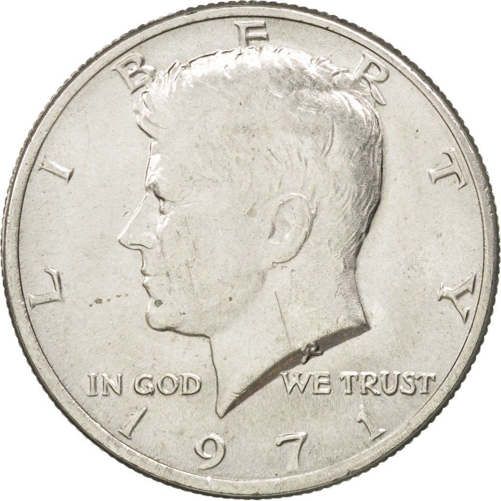Münze, Vereinigte Staaten, Kennedy Half Dollar, Half Dollar, 1971, U.S. Mint