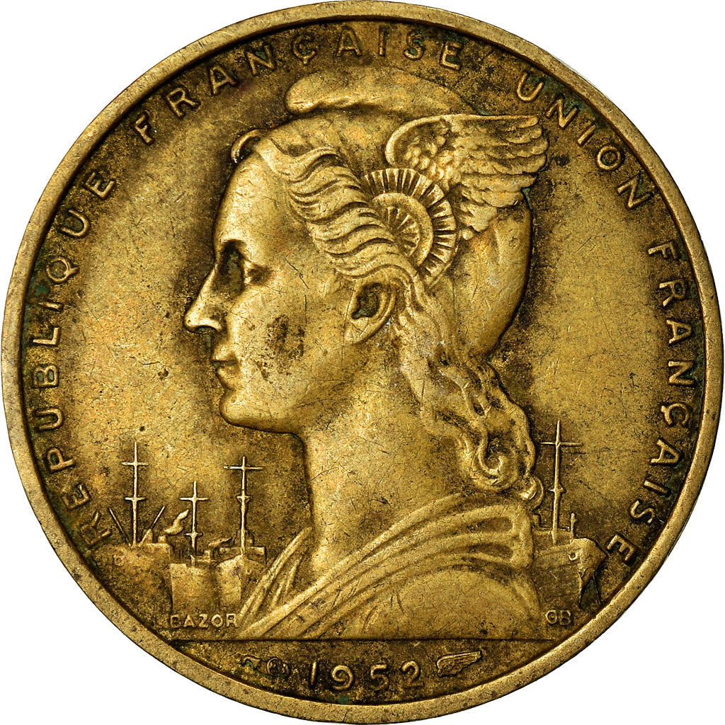 Monnaie, Côte française des Somalis, 20 Francs, 1952, Paris, TTB