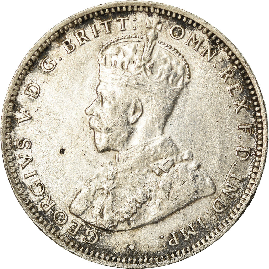 Coin, BRITISH WEST AFRICA, George V, Shilling, 1913, AU(55-58), Silver, KM:12